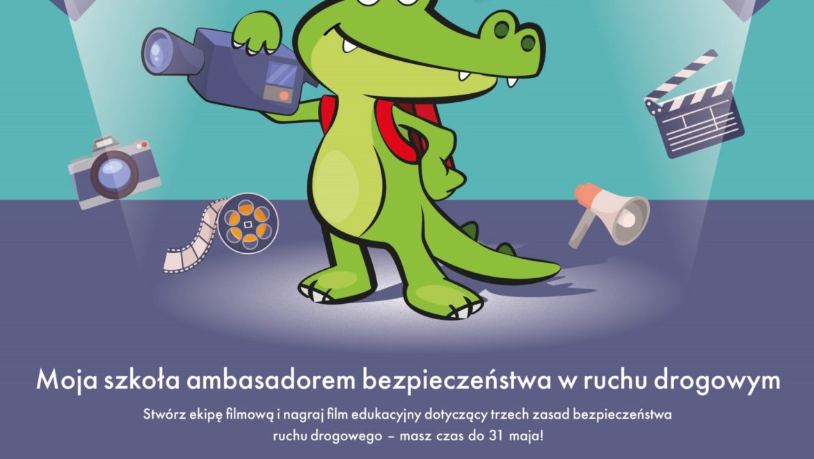 “Bezpieczna szkoła Krokodyla Tirka”- konkurs