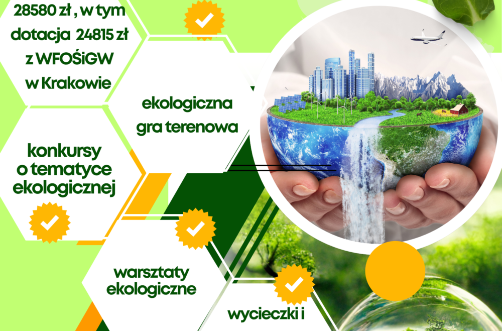 REALIZUJEMY KOLEJNY PROJEKT EKOLOGICZNY