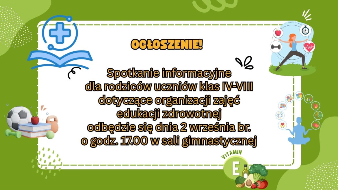 OGŁOSZENIE!