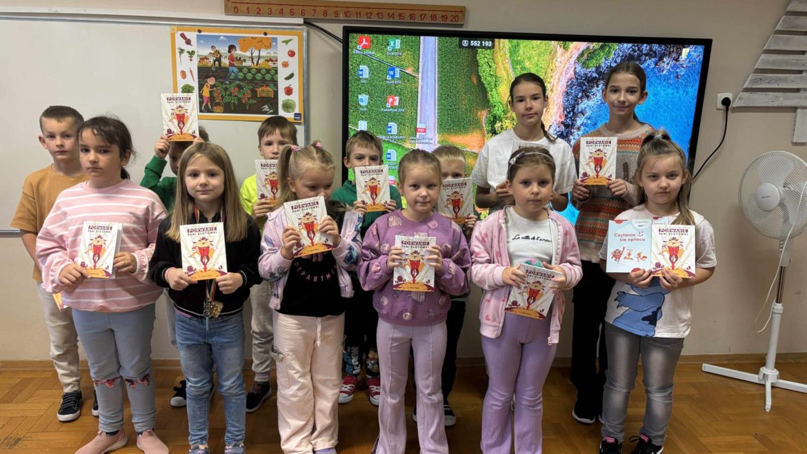 W naszej szkole „Czytanie się opłaca”!