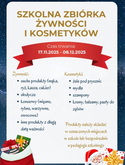 ZBIÓRKA ŻYWNOŚCI