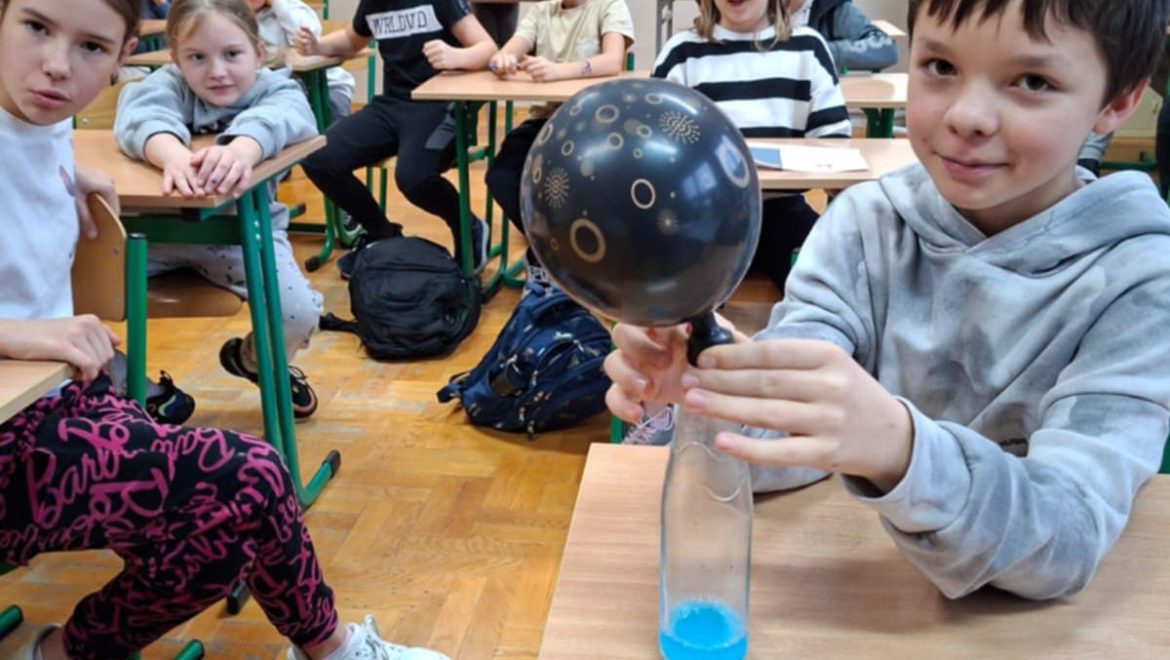 Podczas zajęć w Pracowni π