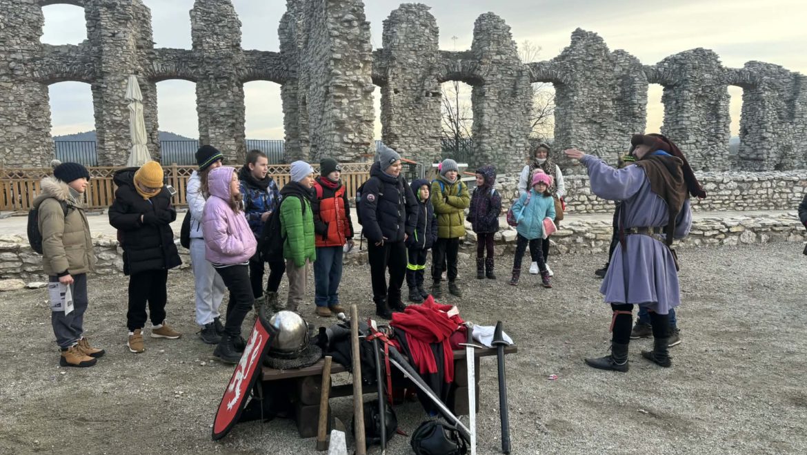 Wycieczka do Rabsztyna w ramach projektu „Wyjście z klasą”