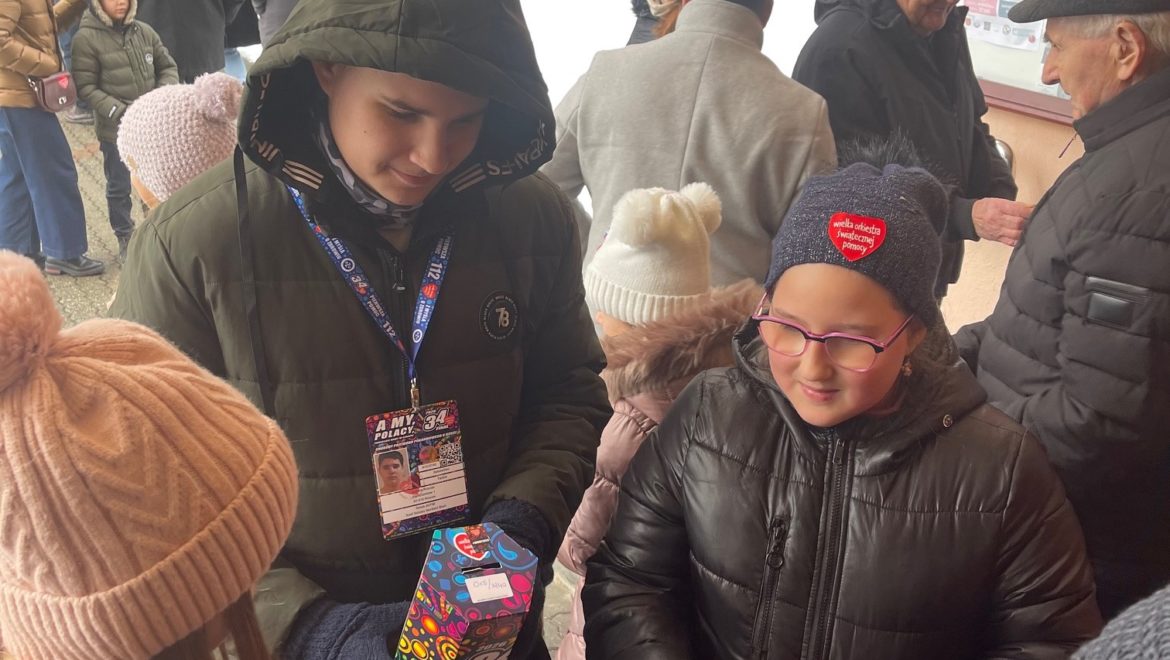 Nasza szkoła gra z WOŚP